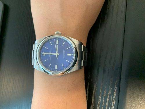 Oyster Perpetual 39mm 114300 904L SS ARF 1:1 Best Edition Blue Dial on 904L Bracelet SH3132 photo review