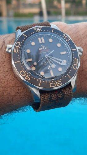 Seamaster 300 "No Time to Die" Titanium V4 Limited Edition VSF 1:1 Best Edition on SS Mesh Bracelet A8806 photo review